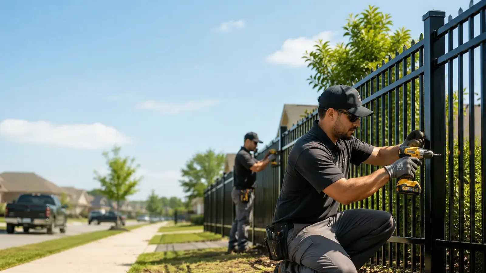 Metal Fence Installation in Napoleon, MI